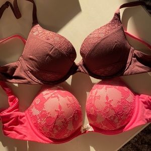 Victoria Secret Assorted Push Up Bras